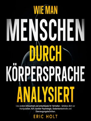 cover image of Wie man Menschen durch Körpersprache analysiert